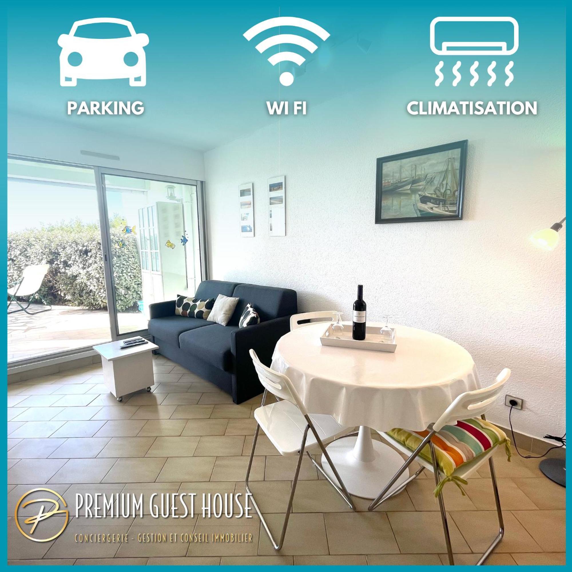 Апартаменты Pgh N26 - Premiere Ligne, Jardin Et Parking Prive Ла-Гранд-Мот Экстерьер фото